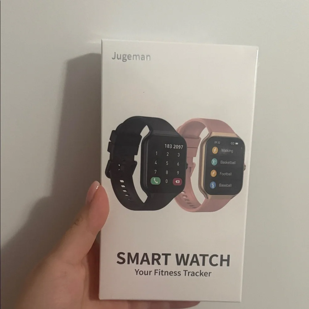 Fitness Smartwatch - Black and Pink